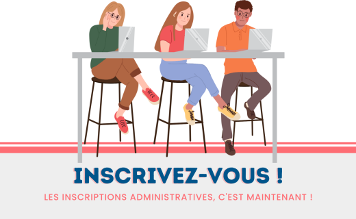 Inscriptions administratives 2023-2024
