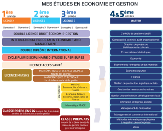 Schema des etudes Hors Portail licences 24-25
