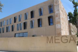 Vue du bâtiment MEGA sur le site Pauliane d'Aix-en-Provence